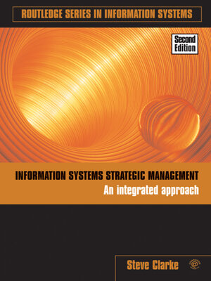 cover image of Information Systems Strategic Management